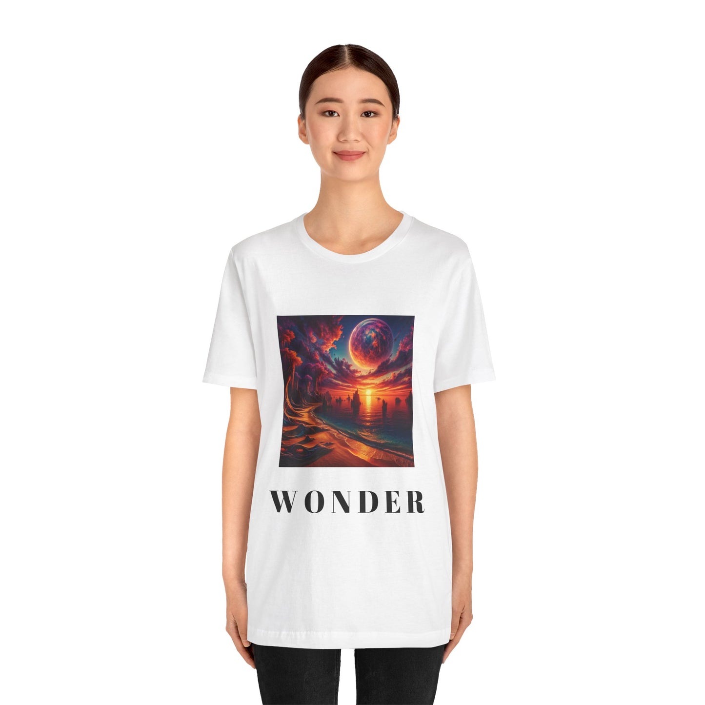 Unisex Jersey Short Sleeve Tee, Wonder