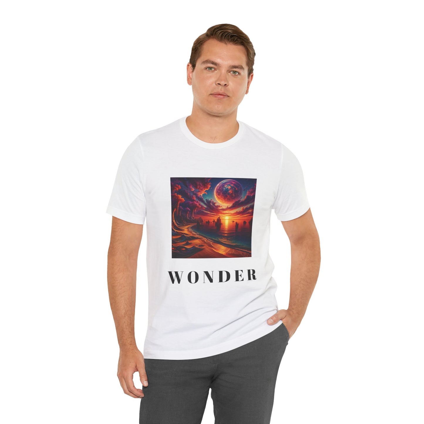 Unisex Jersey Short Sleeve Tee, Wonder