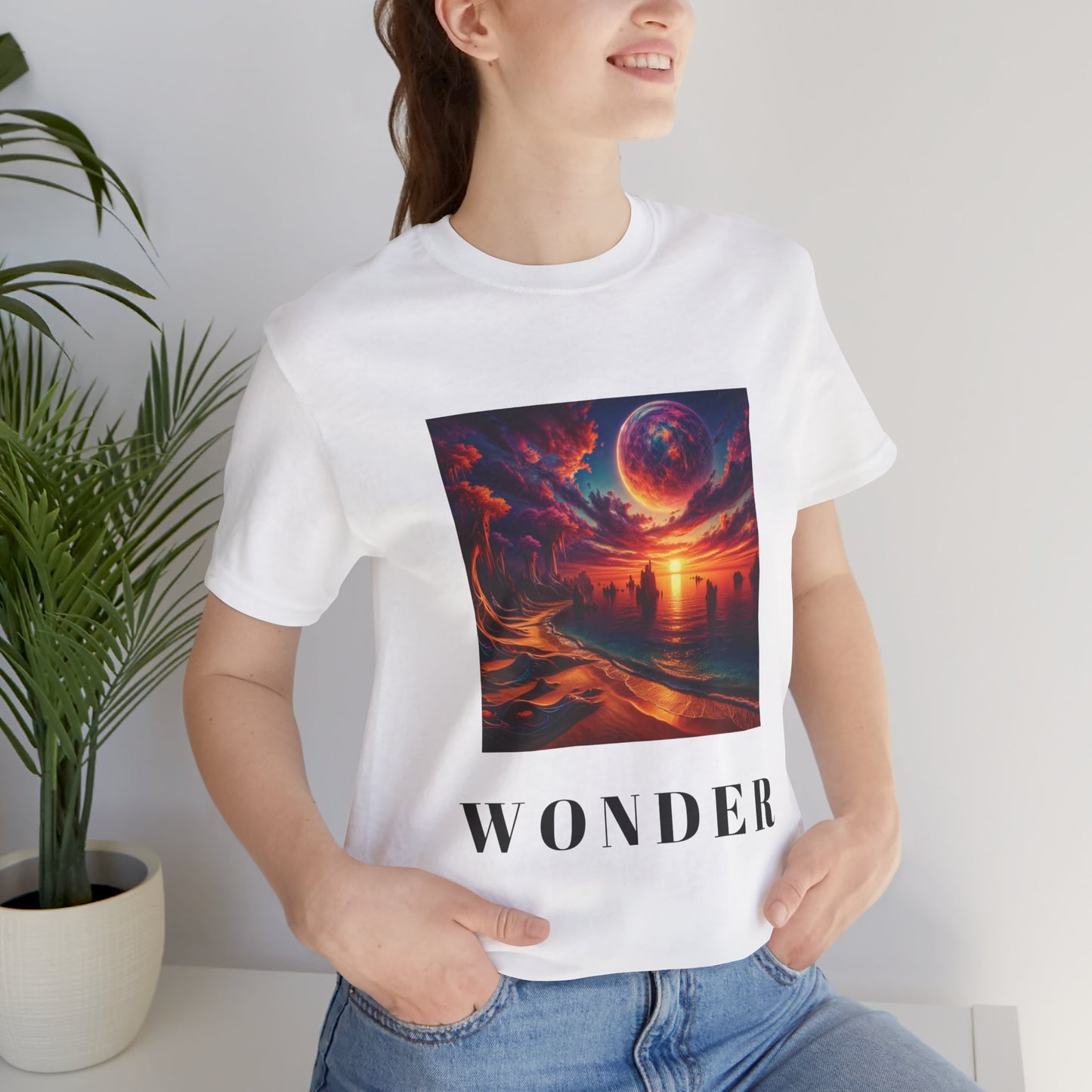 Unisex Jersey Short Sleeve Tee, Wonder