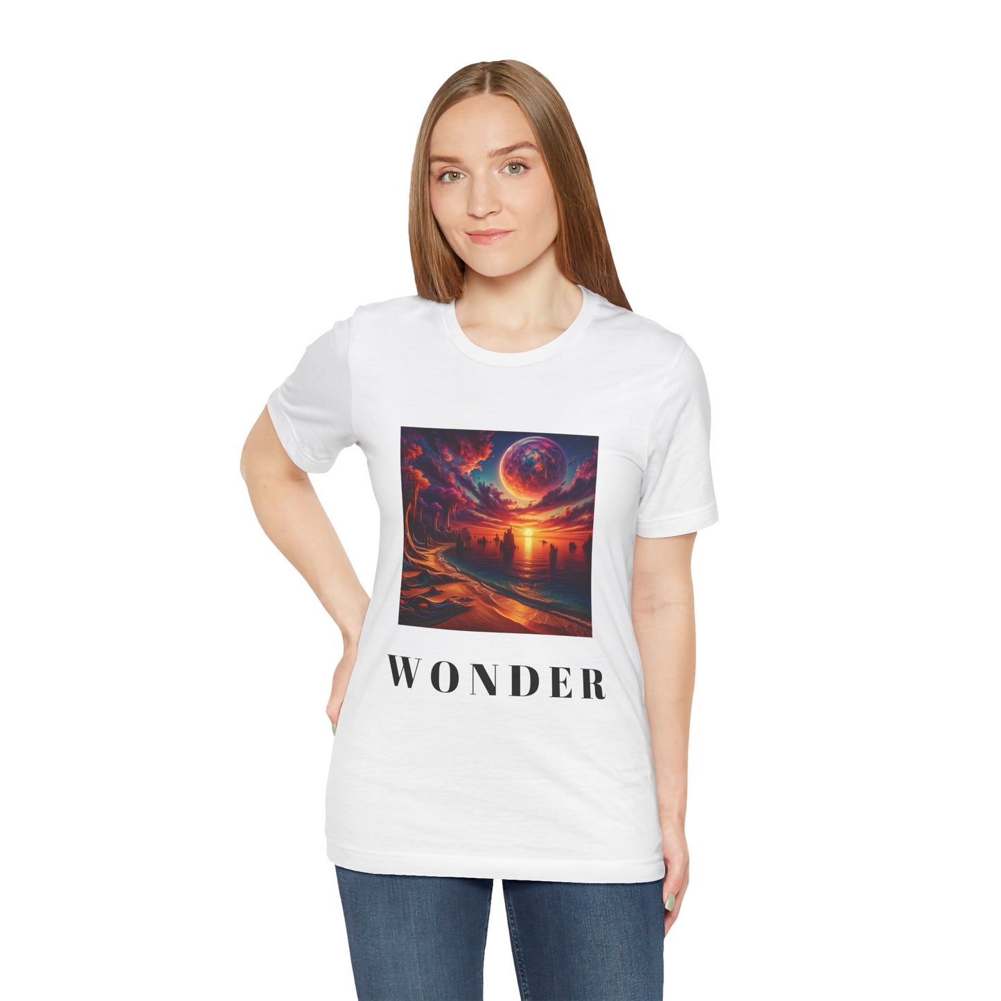 Unisex Jersey Short Sleeve Tee, Wonder