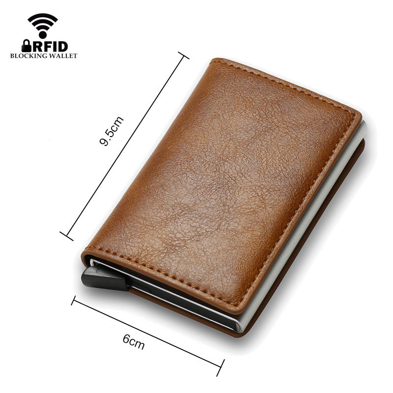 Smart Minimalist Credit Card Holder – Slim, Secure, RFID-Blocking Wallet for Men & Women, Ultra-Thin Design