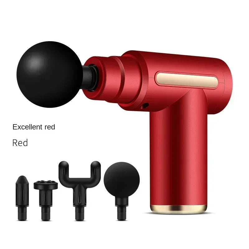 USB Mini Massage Gun - Deep Tissue Fascia Gun for Muscle Relaxation, Fitness Recovery & Pain Relief, Portable & Rechargeable.